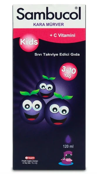 Sambucol Kids Likit 120 ml ürün görseli 1