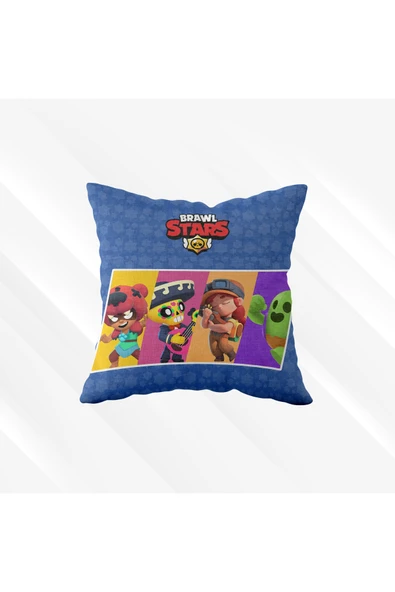 Brawl Stars Sevenlere Özel - Hediyelik Dekoratif Yastık Kılıfı ürün görseli 1