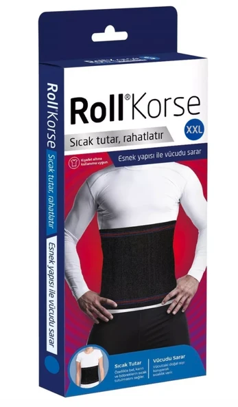 Roll Korse xxLarge - Siyah ürün görseli 1