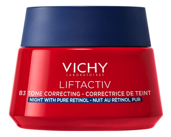 Vichy Liftactiv B3 Cilt Tonu Eşitleyici Retinol İçeren Gece Kremi 50 ml ürün görseli 1