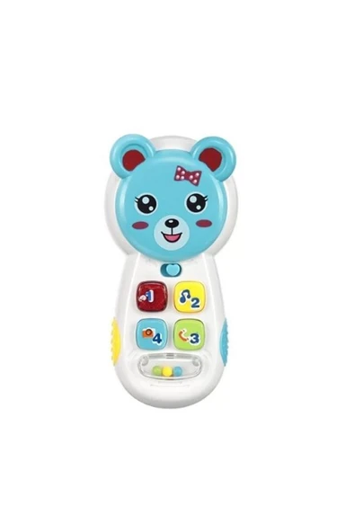 Zeytoys ZEY2023 Müzikli Telefon,Oyuncak Müzikli Işıklı Aynalı Telefon ürün görseli 1