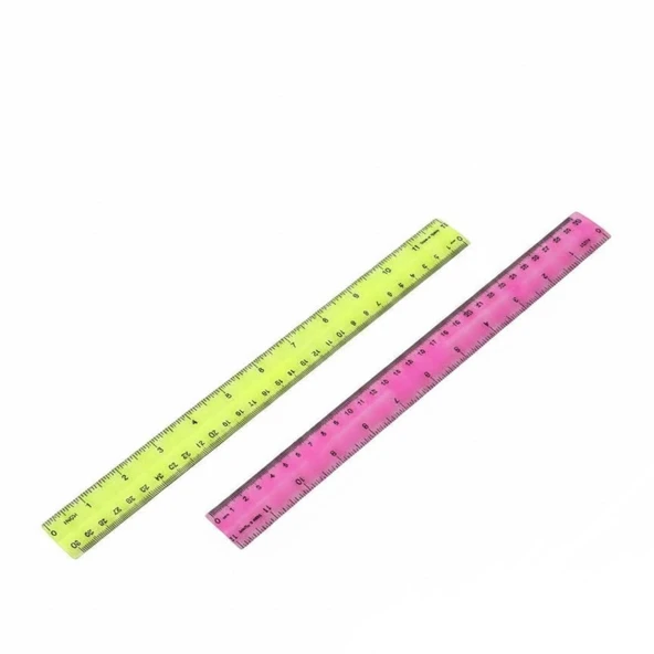 Şeffaf Cetvel 30 cm Esnek ürün görseli 1