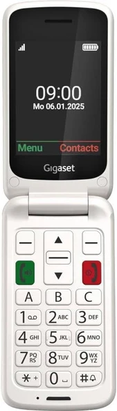 Gigaset GL595 Tuşlu Cep Telefonu Beyaz ürün görseli 1
