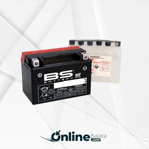Voge SR4 Maxi BS Akü BS001 ürün görseli 1