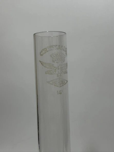 Antika Porselen Gaz Lambası 48cm - Resim 5