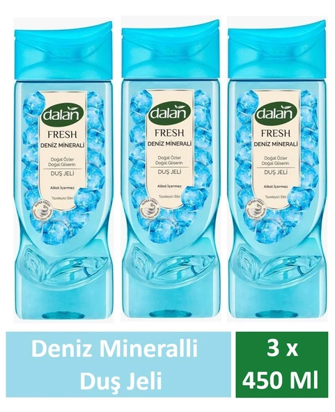 Dalan Duş Jeli Botanıca Orkide Özlü 450 Ml x 3 Adet ürün görseli 1