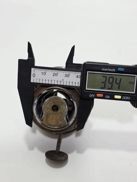 Antika Gaz Lambası Mekanizma Başlığı 005 - Resim 4
