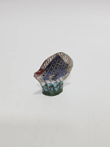 Antika Cloisonne Minyatür Balık 5,2x4,7cm 141 ürün görseli 1