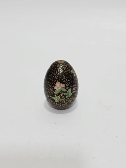 Cloisonne Mineli Dekoratif Yumurta 5,5cm 021 ürün görseli 1
