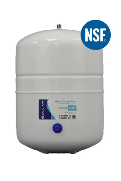 AQUA BELLA Ekol Tank 2,2 Galon 8 LT NSF Onaylı Çelik Tank ürün görseli 1