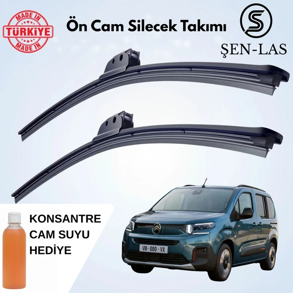 CİTROEN Berlingo  2012-2024 Şen-las Ön Cam Silecek Takımı Şs0145 ürün görseli 1