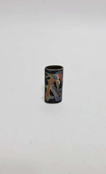 Antika Cloisonne Çakmak Kılıfı 5x2,5cm 018 ürün görseli 1