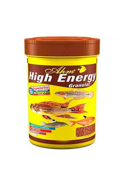 Ahm High Energy Granulat Balık Yemi 100 ml ürün görseli 1