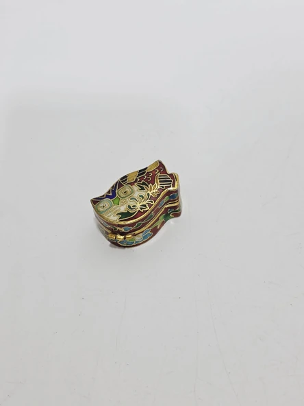 Antika Cloisonne Minyatür Kutu 3,9x2,3cm 104 ürün görseli 1