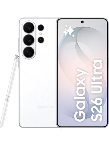 Samsung Galaxy S26 Ultra 12GB-512GB Beyaz (Samsung Türkiye Garantili) ürün görseli 1