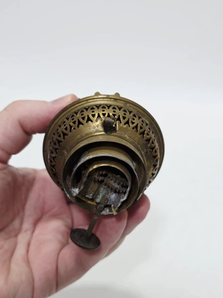 Antika Gaz Lambası Mekanizma Başlığı 006 - Resim 3