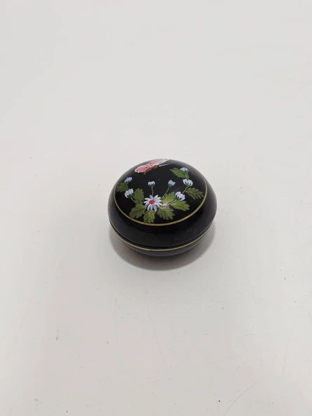 Antika El Boyama Ahşap Kutu 4cm 014 - Resim 2
