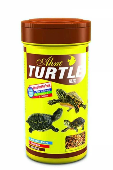 Ahm Turtle Mix Kaplumbağa Yemi 250 ml ürün görseli 1