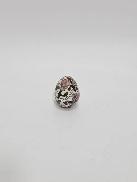 Cloisonne Mineli Dekoratif Yumurta 4cm 023 ürün görseli 1