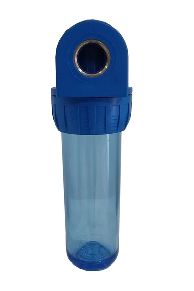 AQUA BELLA 10 Inç Tekli Filtre Kabı 1 1/2 Girişli Boş ürün görseli 1