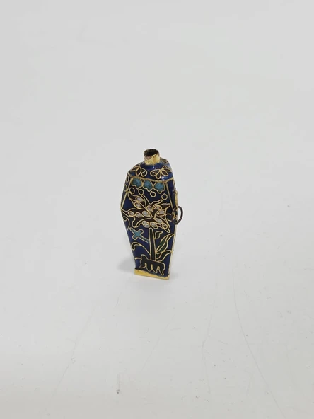 Antika Cloisonne Minyatür Şişe 4,65cm 059 - Resim 2