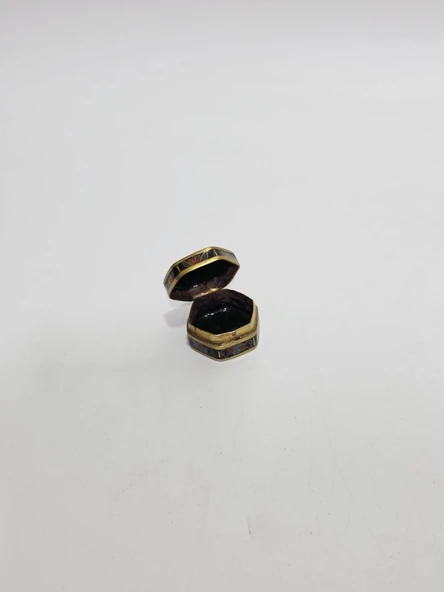 Antika Cloisonne Minyatür Kutu 3,6x3,3cm 089 ürün görseli 1