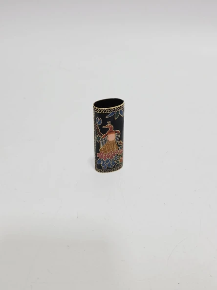 Antika Cloisonne Çakmak Kılıfı 7x2,5cm 017 ürün görseli 1