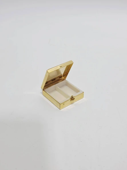 Antika Fransız Minyatür Kutu 3,8x3,8cm 113 ürün görseli 1