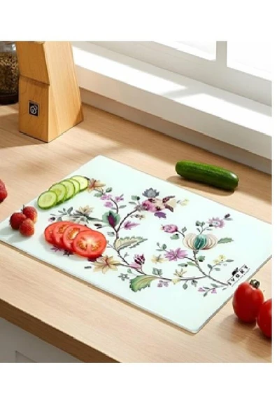 İVORY KESİM PANOSU CAM DESENLİ 25*35  İVO-159 ürün görseli 1