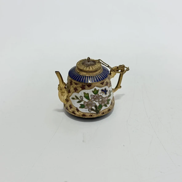 Antika Cloisonne Minyatür Kutu 4,4x3,7cm 156 ürün görseli 1