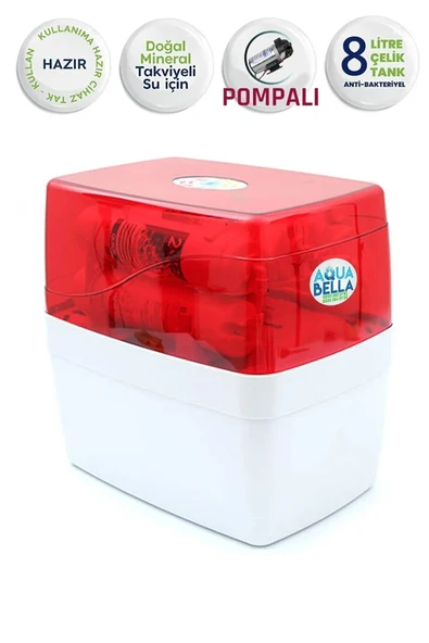 AQUA BELLA Crystal Plus Pompalı Su Arıtma Cihazı ürün görseli 1