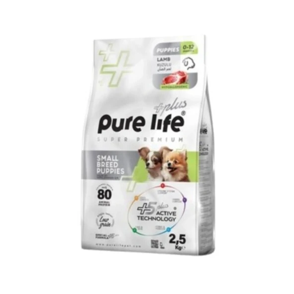 Pure Life Plus Somonlu Küçük Irk Yavru Köpek Maması 2,5 Kg ürün görseli 1