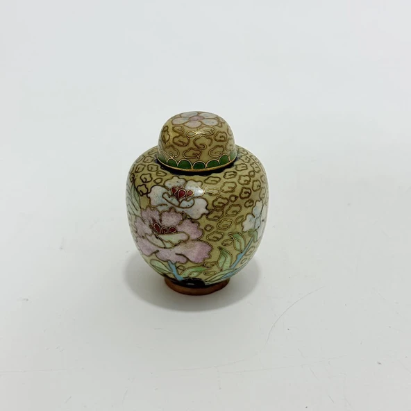 Antika Cloisonne Minyatür Kavanoz 5,4x4,2cm 136 ürün görseli 1