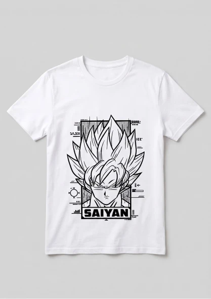 Goku ütü ile uygulanabilen DTF tekstil baskı - Resim 2