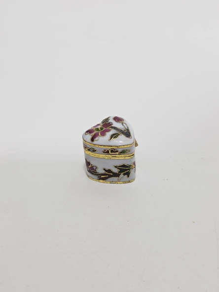 Antika Cloisonne Minyatür Kutu 2,3x2,2cm 105 ürün görseli 1
