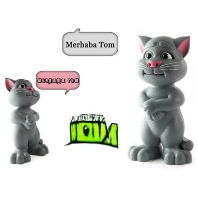 588-7 ROBOT KEDİ TOM - Resim 2