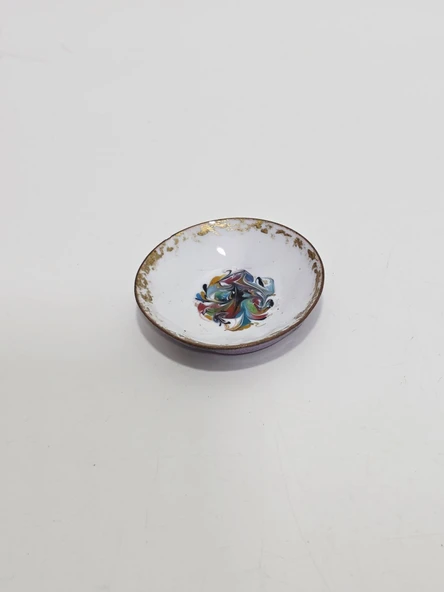 Antika Cloisonne Minyatür Tabak 6cm 167 ürün görseli 1