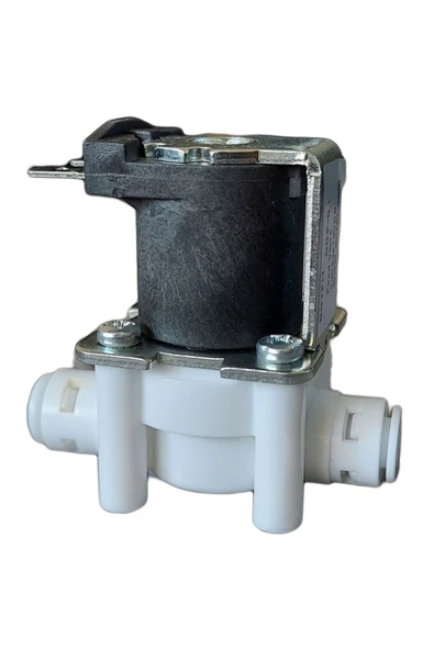 AQUA BELLA Su Arıtma Cıhazı Selenoid Valf 6 Mm Hortum Quıck Bağlantılı 12 V Dc ürün görseli 1