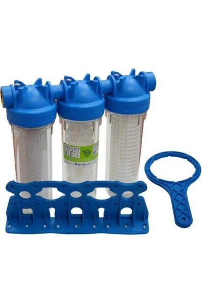 AQUA BELLA 10'' Üçlü Bina Girişi Arıtma ürün görseli 1