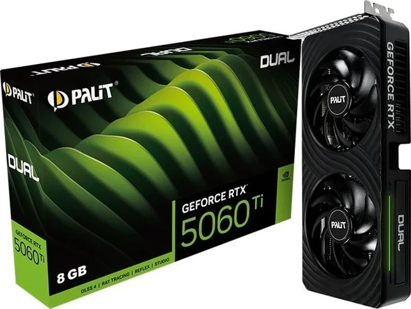 PTTAVM: Palit RTX 5060 TI Dual NE7506T019P1-GB2062D 128 Bit GDDR7