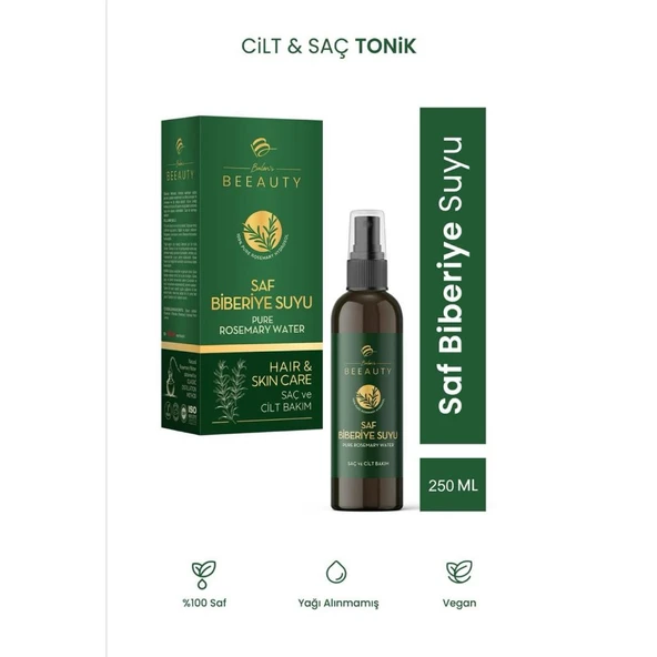 Balen’s Beeauty Saf Biberiye Hidrosolü  250 Ml ürün görseli 1