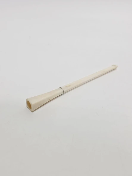 Antika Fildişi Sigara Ağızlığı 11,5cm 7,75 Gram 077 ürün görseli 1