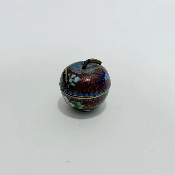 Antika Cloisonne Minyatür Kutu 3,5x3,1cm 155 ürün görseli 1