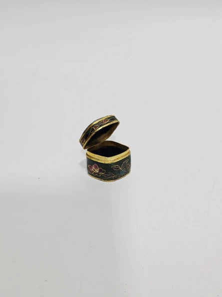Antika Cloisonne Minyatür Kutu 2,9x2cm 117 ürün görseli 1