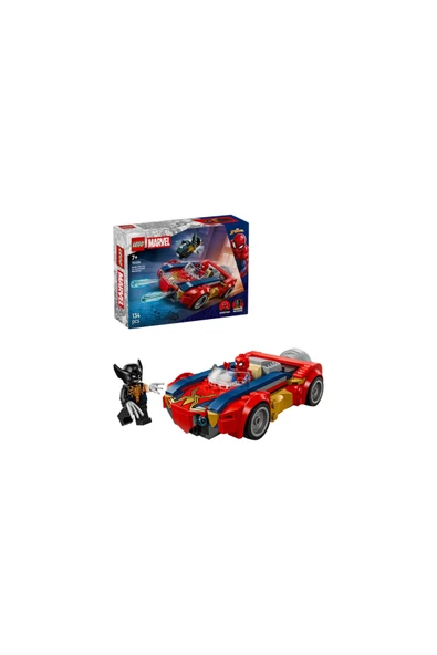 ® ǀ Marvel Örümcek Adam Arabası vs. Venom Wolverine 76336 - 7+ Oyuncak Yapım Seti (134 Parça) ürün görseli 1