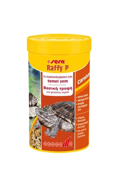 Sera Raffy P Su Kaplumbağası Yemi 250 ml 50 gr ürün görseli 1