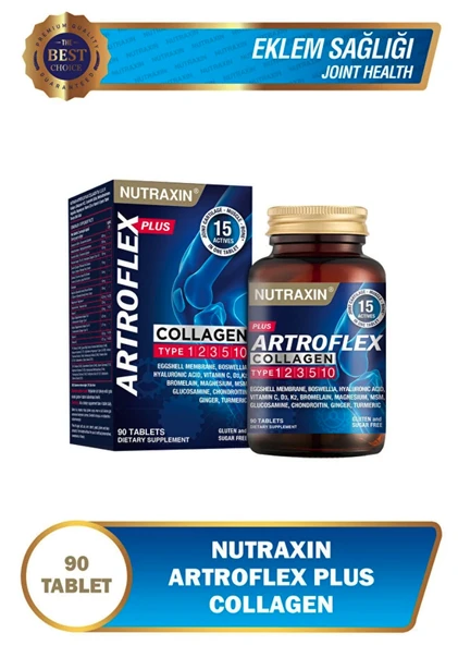 Nutraxin Artroflex Plus Collagen 90 Tablet ürün görseli 1