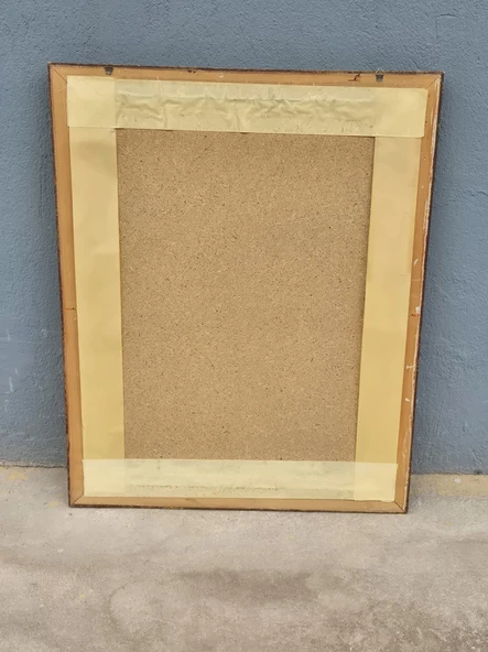 Vazodaki Çiçekler Temalı Goblen Dokuma Tablo 64x79cm - Resim 6