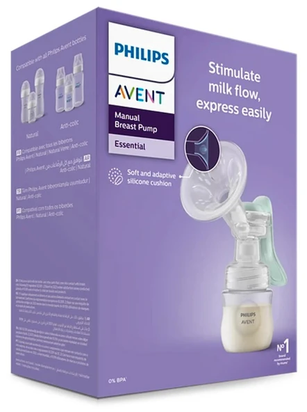 Philips Avent Essential Manual Breast Pump Manuel Göğüs Pompası Scf417/11 ürün görseli 1