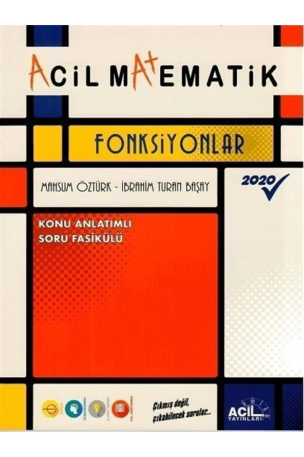 Tyt Matematik Acil Fonksiyonlar (Güncel) ürün görseli 1